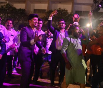 Foundation day celebration with leaders